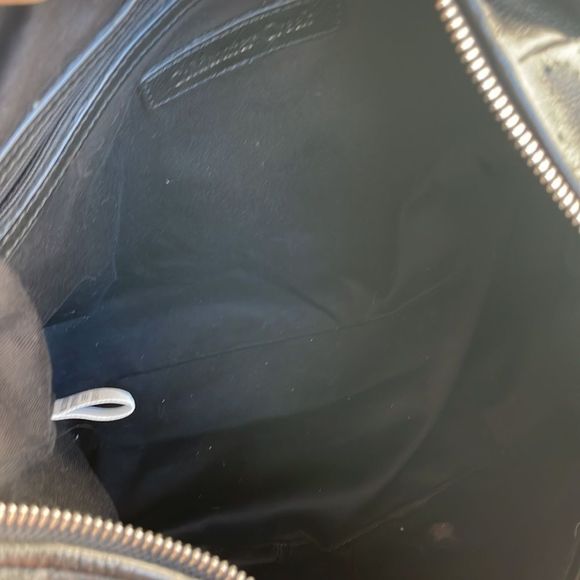 Genuine leather shoulder bag handbag purse like new - Picture 10 of 11